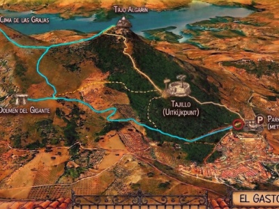 Walking routes El Gastor